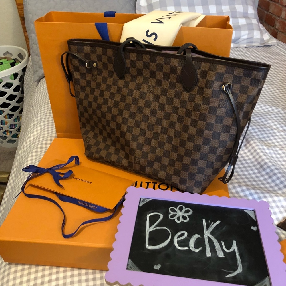 NEW * Rose Ballerine Neverfull 🔥 SOLD